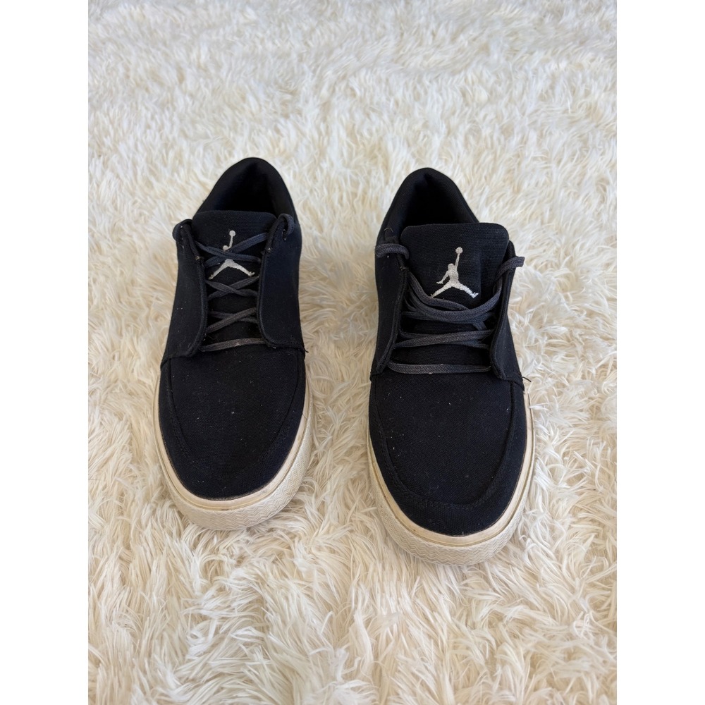 Air Jordan V1 Canvas Low Top Sneakers Black Mens Shoes Sneakers 8‎